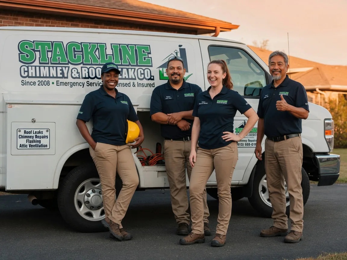 Chimney flashing repair company in Orbisonia, PA